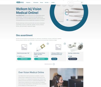 Webshop Vision Onlien