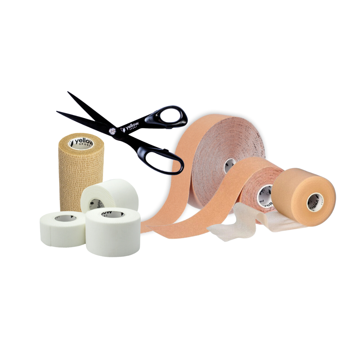 Kinesiotapes en benodigdheden