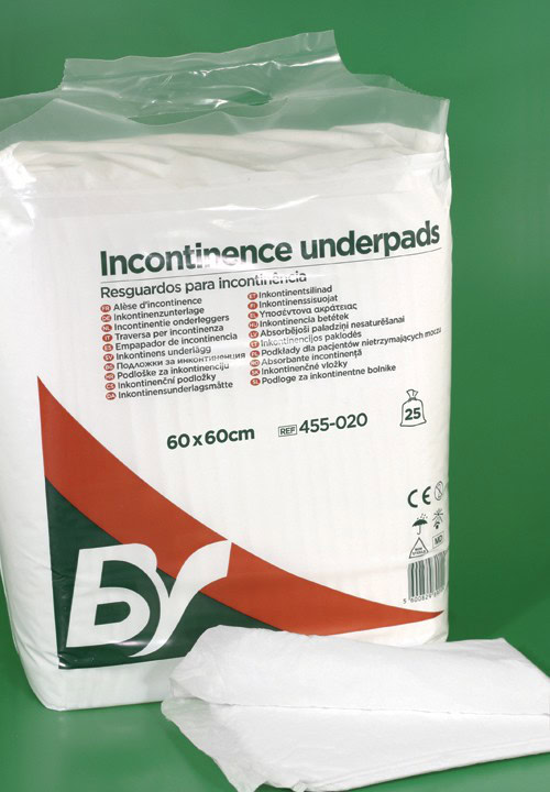 455 020 Incontinence Underpads Bastos